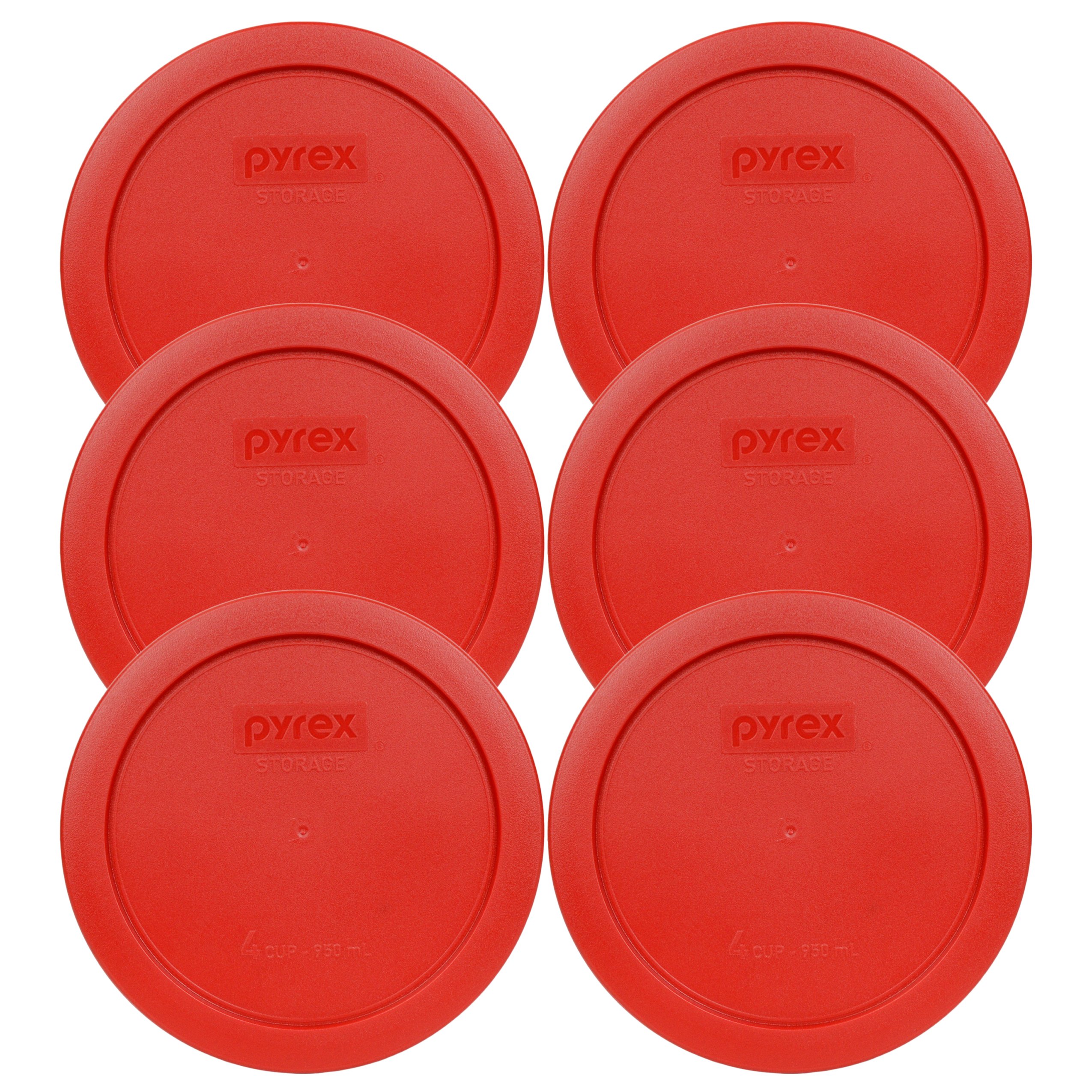 Foto 2 pulgar | Tapas De Repuesto Para Almacenamiento De Alimentos Pyrex 7201-pc  4 Tazas (paquete De 6) - Venta Internacional.