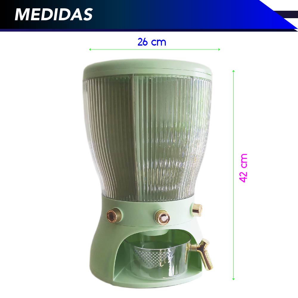 Foto 4 pulgar | Dispensador de Semillas Rd Royal Cook de 10 l con 4 Separadores