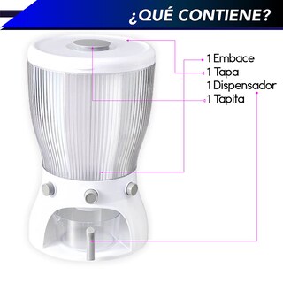 Foto 5 | Dispensador de Semillas Rd Royal Cook de 10 l con 4 Separadores