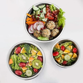 Foto 7 | Juego de Ensaladeras Bowl Aquila Multicolor Acero Inoxidable 5 Piezas