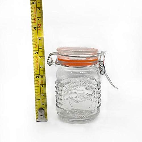 Foto 4 pulgar | Jgo 4 Frascos Vidrio Mason Jar Herméticos 70 Ml C/u Nv-1022