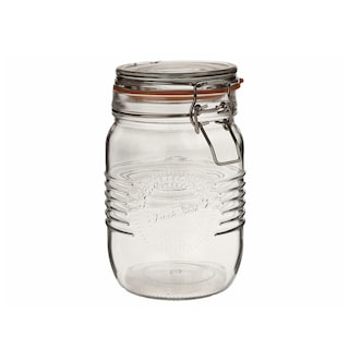 Foto 2 | Set 3 Frascos Herméticos Mason Jar Reimart Con Clip 1 Litro Nv-1001 Tranparentes