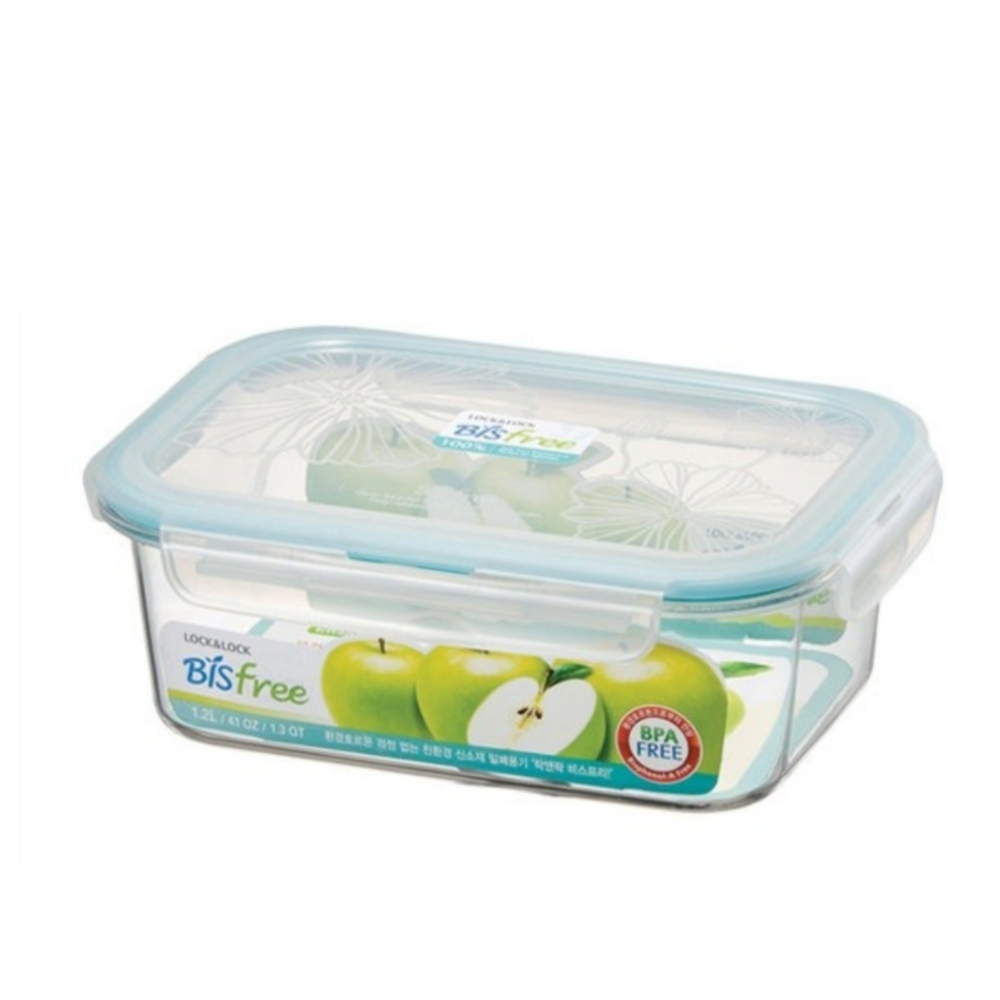 Foto 1 | Contenedor Hermético Bisfree Lock & Lock LBF551 Transparente 1.2 L
