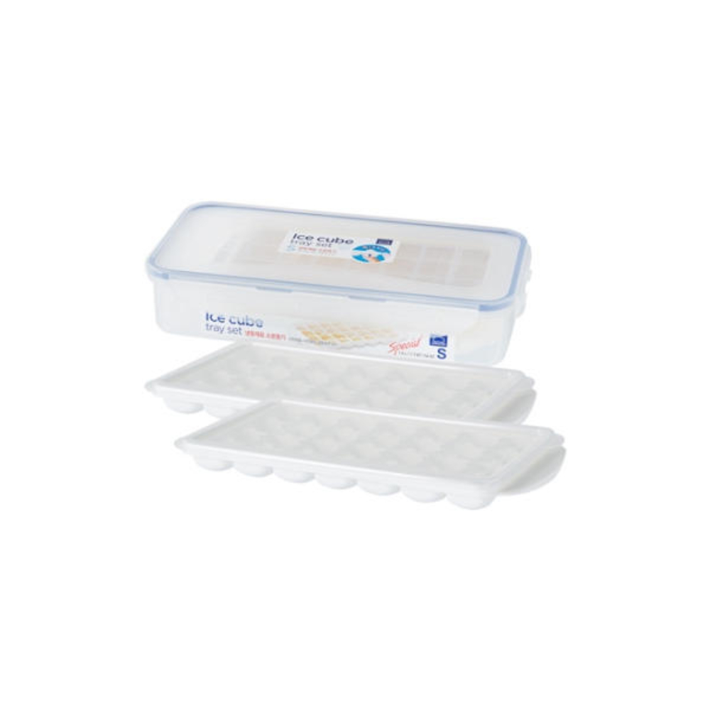 Foto 2 pulgar | Contenedor Con Moldes Para Hielo 1.6 L Lock & Lock
