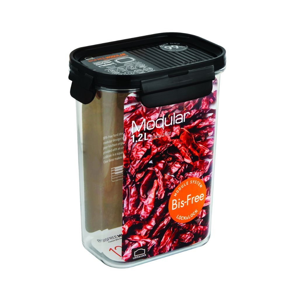 Lock & Lock Contenedor Hermético Modular Bisfree 1.3 L