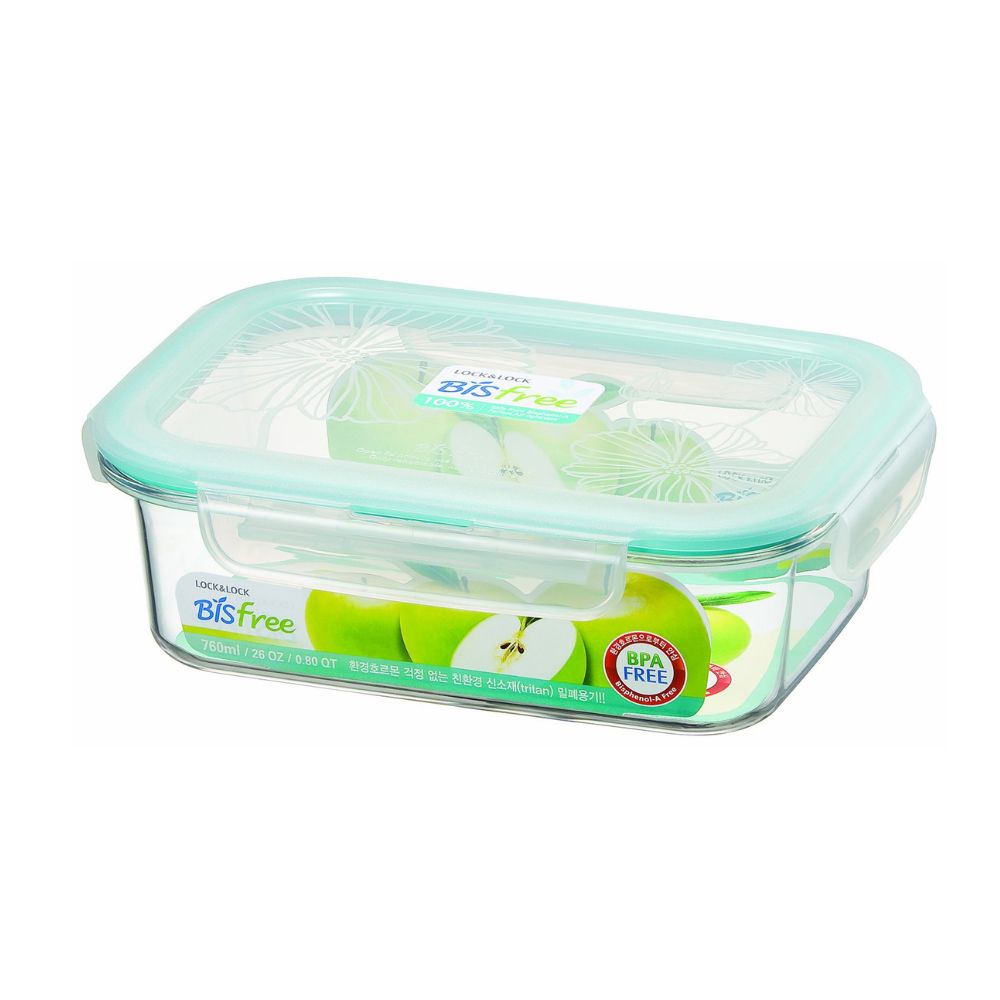 Foto 2 pulgar | Contenedor Hermético Bisfree Lock & Lock LBF531 Transparente 760 ML