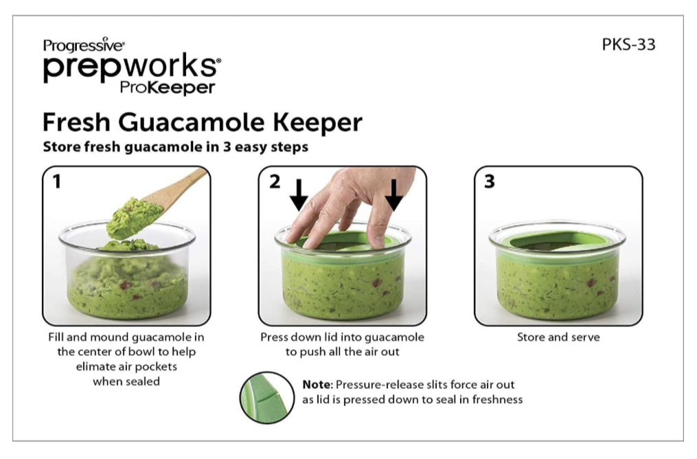 Foto 4 pulgar | Contenedor Prepworks Por Progressive Prokeeper, Guacamole, 1, verde