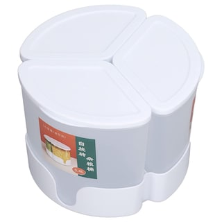 Foto 3 | Almacenamiento para cereal Giratorio 3 Compartimentos Aquila