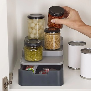 Foto 5 | Organizador Para Despensa 3 Niveles Compacto Aquila