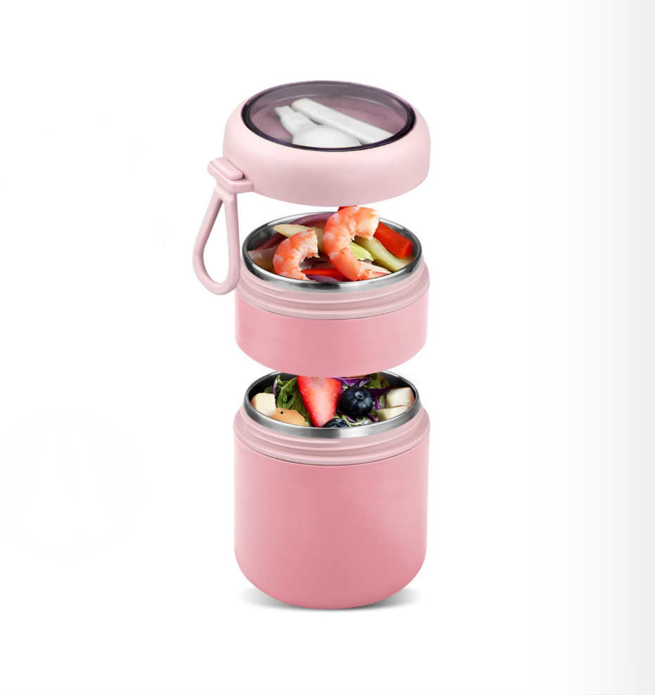 Foto 1 | Tupper Termico Rosa Claro De 710ml