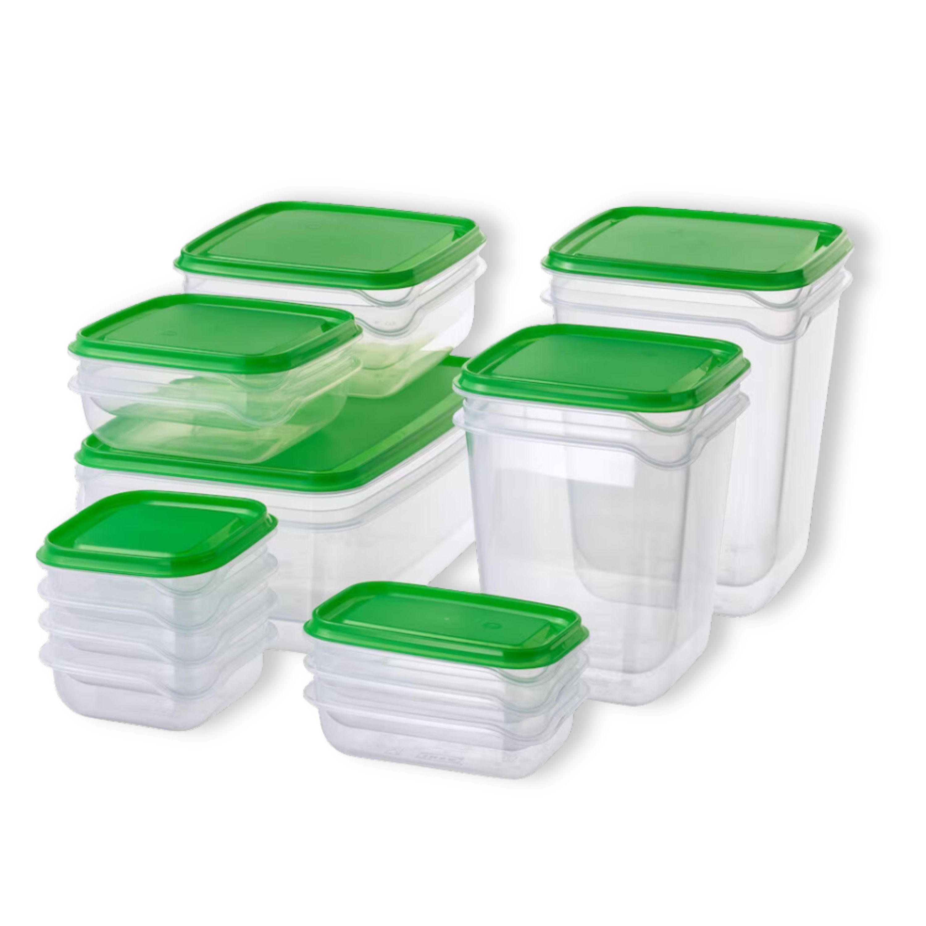 Foto 8 pulgar | Recipientes de Alimentos Luxvi Transparentes y Apilables 17 Piezas