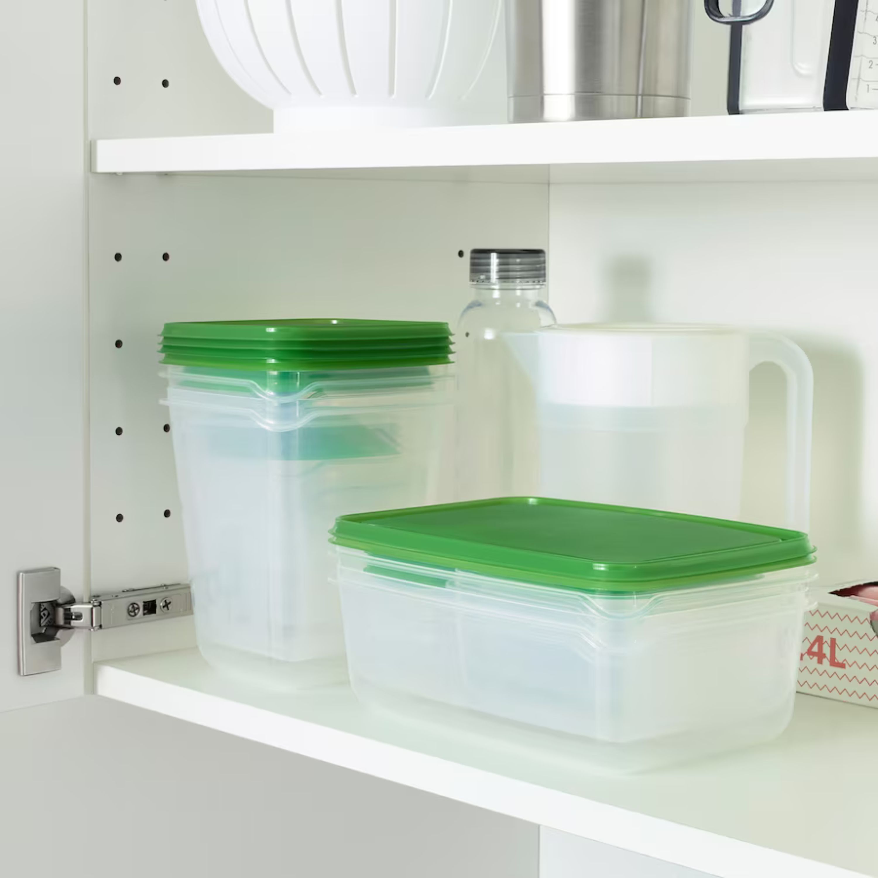 Foto 3 | Recipientes de Alimentos Luxvi Transparentes Y Apilables 51 Piezas