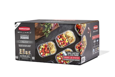 Foto 3 | Recipientes Rubbermaid Brilliance Para Almacenar Alimentos S - Venta Internacional.
