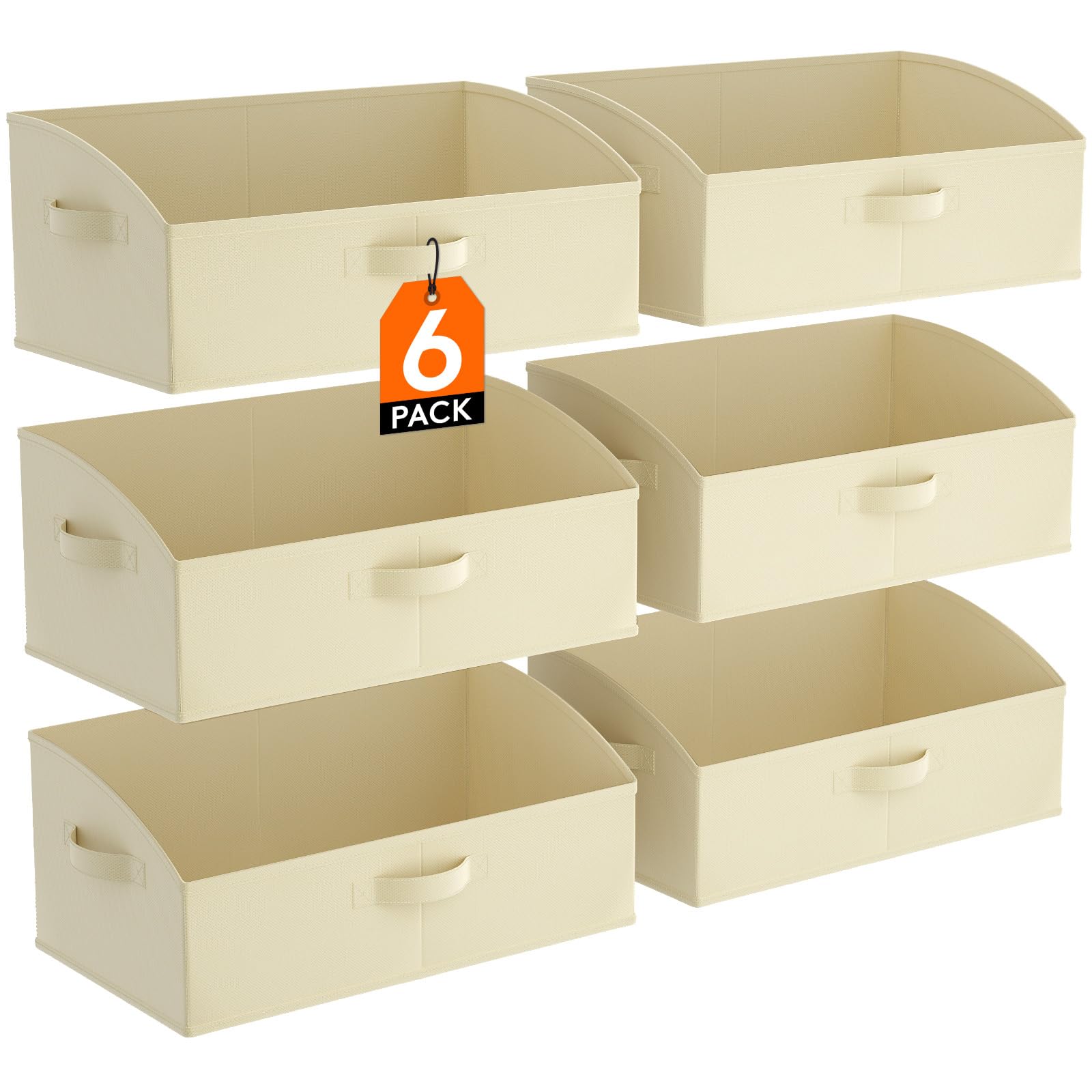 Organizador De Armario Trapezoidal Lifewit, Paquete De 6 Cestas - Venta Internacional.