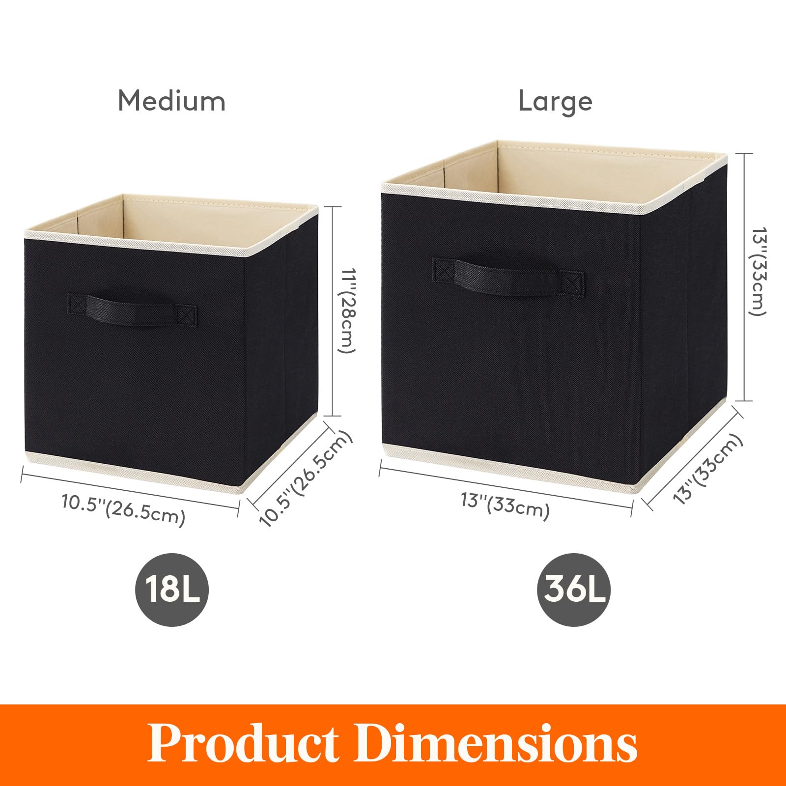 Foto 3 pulgar | Cubos de Almacenamiento Lifewit 10 Piezas de 33 cm  - Venta Internacional