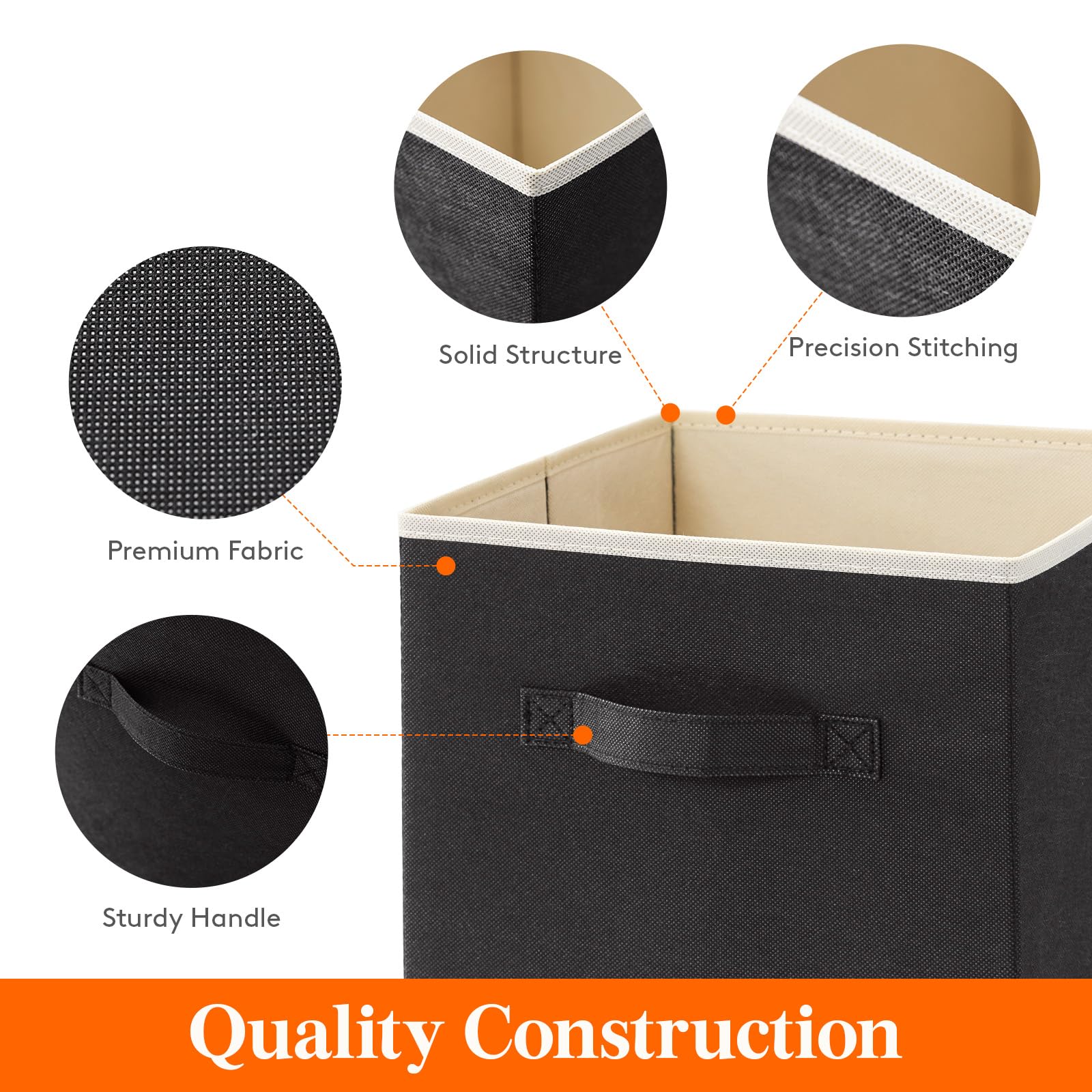 Foto 4 pulgar | Cubos de Almacenamiento Lifewit 10 Piezas de 33 cm  - Venta Internacional