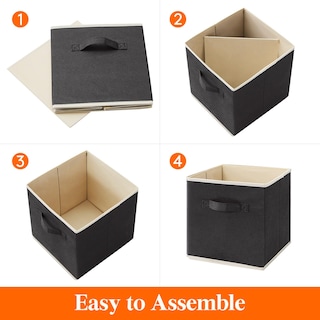 Foto 4 | Cubos de Almacenamiento Lifewit 10 Piezas de 33 cm - Venta Internacional