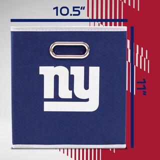 Foto 7 | Cubo De Almacenamiento Franklin Sports Nfl New York Giants De 11 X 11 Cm - Venta Internacional.