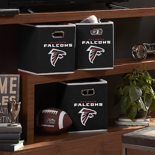Foto 7 | Cubo De Almacenamiento Plegable Franklin Sports Nfl Atlanta Falcons - Venta Internacional.