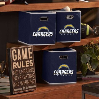 Foto 7 | Contenedor De Almacenamiento Franklin Sports Nfl Los Angeles Chargers - Venta Internacional.