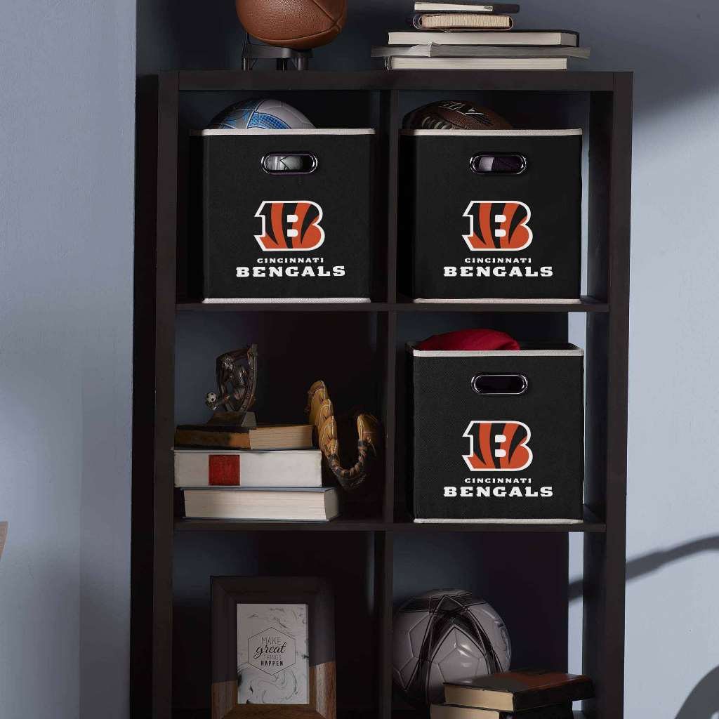 Foto 3 pulgar | Contenedor De Almacenamiento Franklin Sports Nfl Cincinnati Bengals - Venta Internacional.