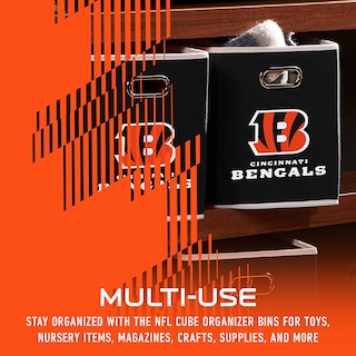 Foto 5 | Contenedor De Almacenamiento Franklin Sports Nfl Cincinnati Bengals - Venta Internacional.