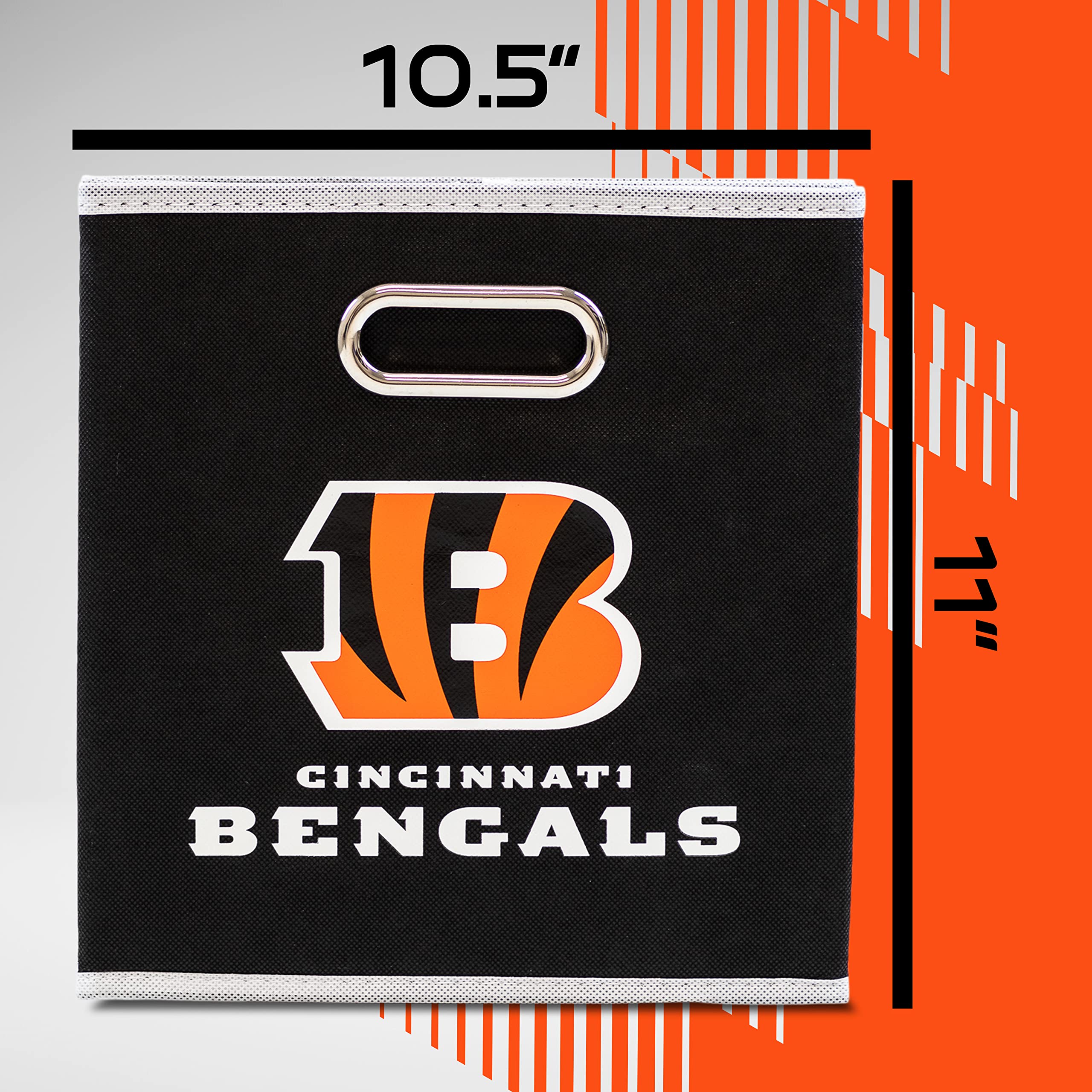 Foto 8 pulgar | Contenedor De Almacenamiento Franklin Sports Nfl Cincinnati Bengals - Venta Internacional.