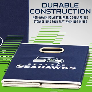 Foto 4 | Contenedor De Almacenamiento Franklin Sports Nfl Seattle Seahawks - Venta Internacional.