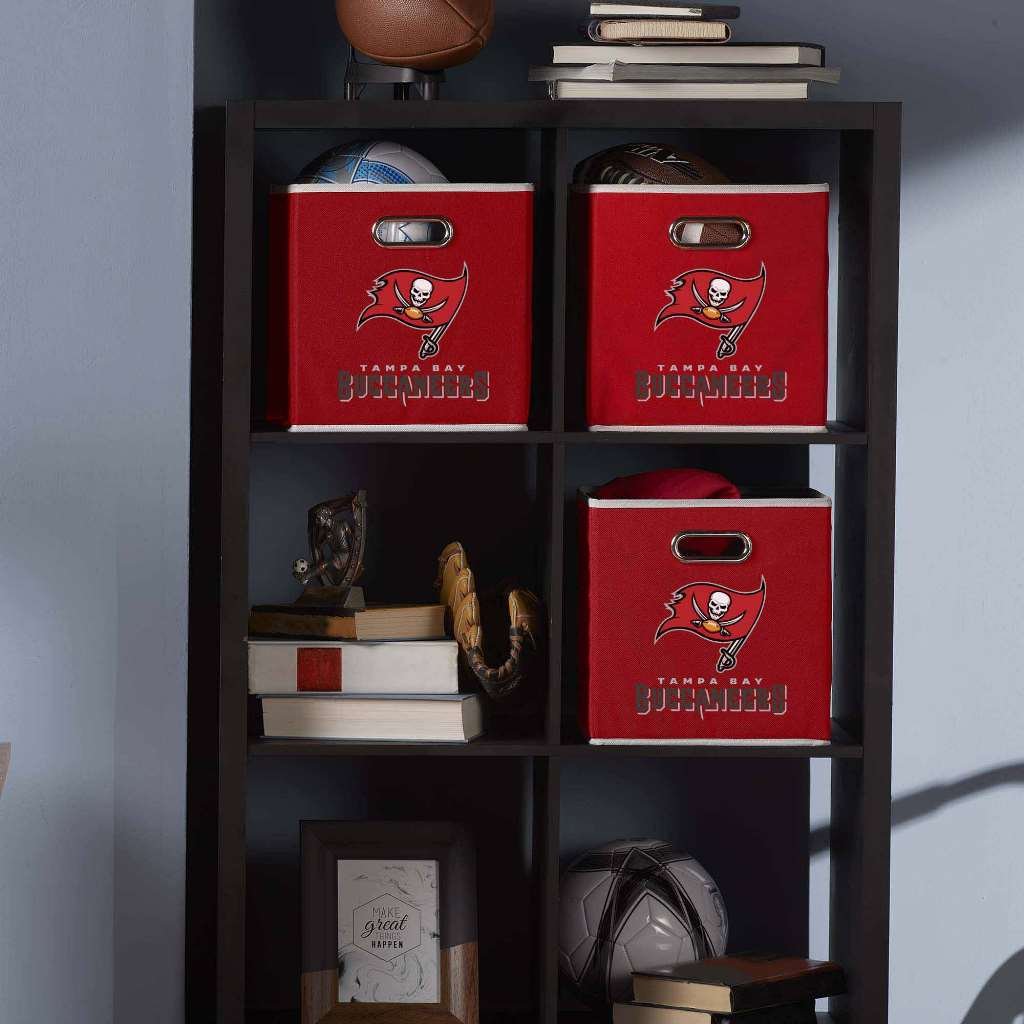 Foto 2 | Contenedor De Almacenamiento Franklin Sports Nfl Tampa Bay Buccaneers - Venta Internacional.