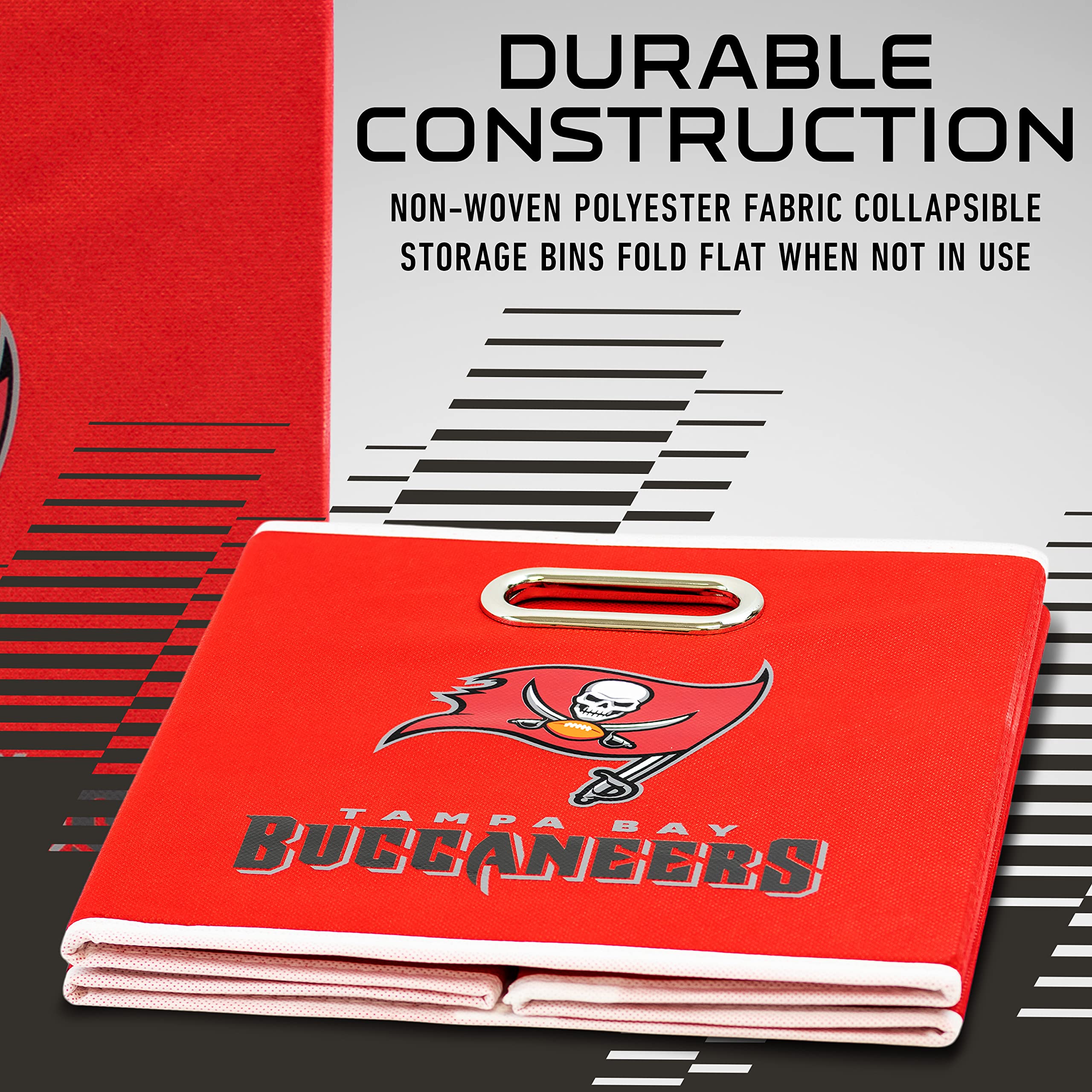 Foto 5 pulgar | Contenedor De Almacenamiento Franklin Sports Nfl Tampa Bay Buccaneers - Venta Internacional.