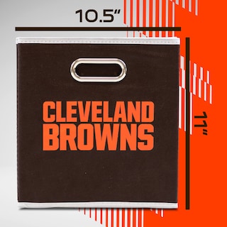 Foto 7 | Cubo De Almacenamiento Plegable Franklin Sports Nfl Cleveland Browns - Venta Internacional.