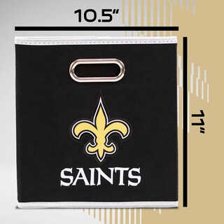 Foto 6 | Contenedor De Almacenamiento Franklin Sports Nfl New Orleans Saints - Venta Internacional.