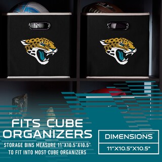 Foto 3 | Contenedor De Almacenamiento Franklin Sports Nfl Jacksonville Jaguars - Venta Internacional.