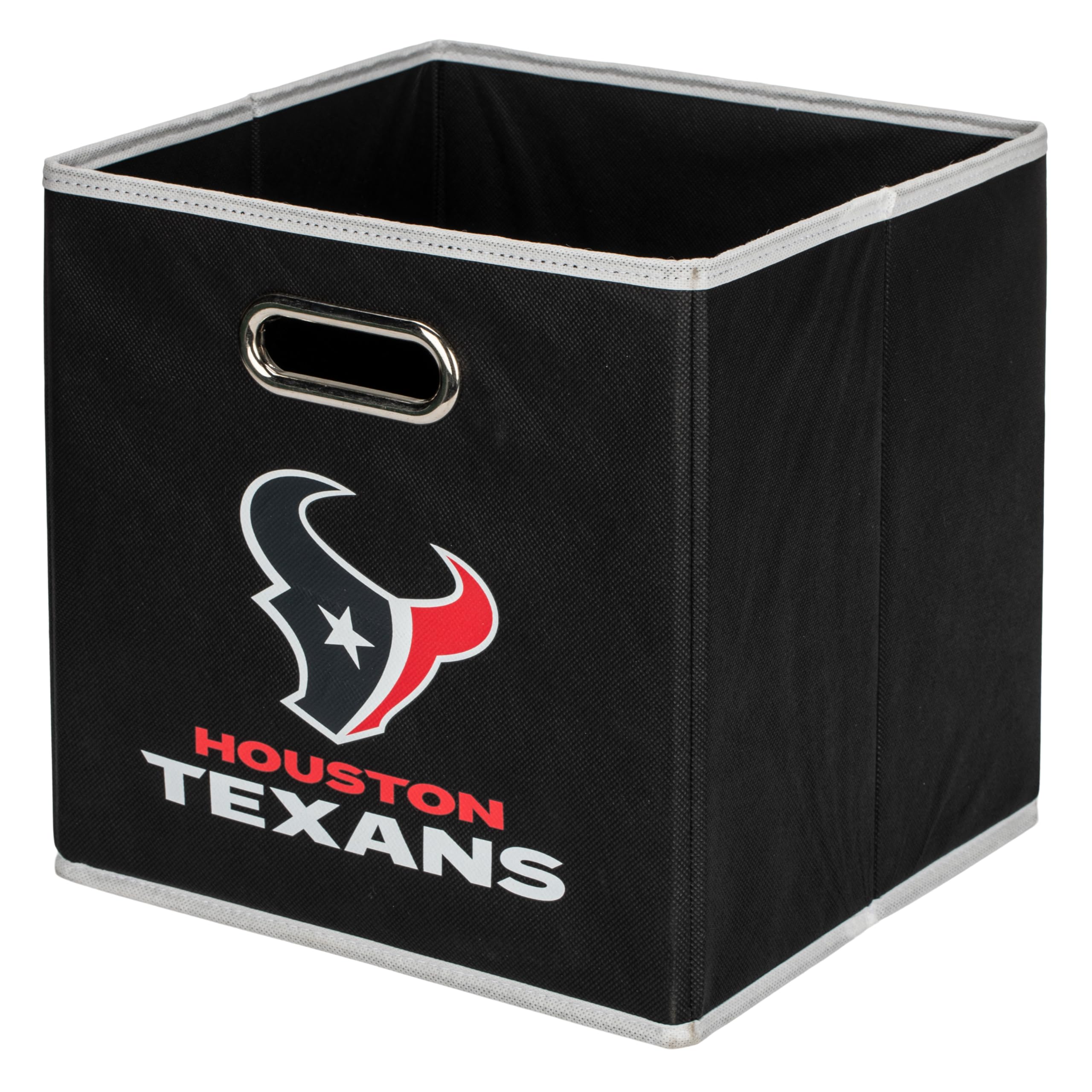Foto 2 pulgar | Cubo De Almacenamiento Plegable Franklin Sports Nfl Houston Texans - Venta Internacional.