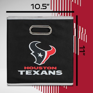 Foto 3 | Cubo De Almacenamiento Plegable Franklin Sports Nfl Houston Texans - Venta Internacional.