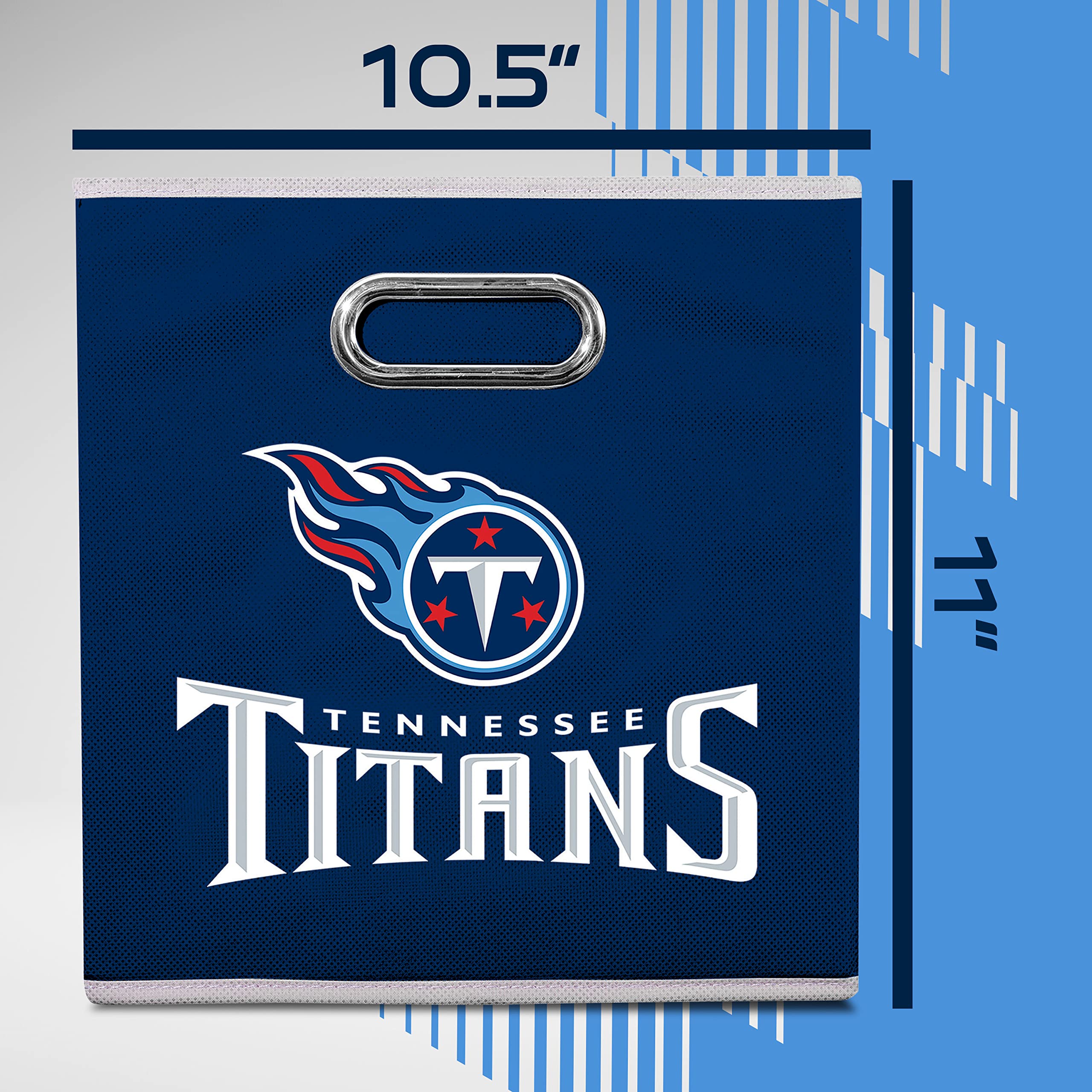 Foto 8 pulgar | Contenedor De Almacenamiento Franklin Sports Nfl Tennessee Titans - Venta Internacional.