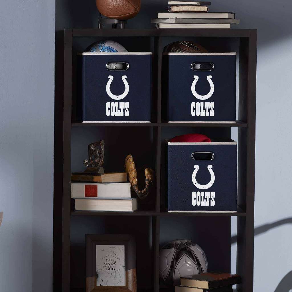 Foto 3 pulgar | Contenedor De Almacenamiento Franklin Sports Nfl Indianapolis Colts - Venta Internacional.