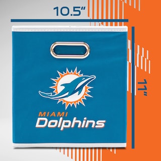 Foto 7 | Contenedor De Almacenamiento Franklin Sports Nfl Miami Dolphins - Venta Internacional.