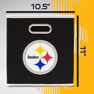 Foto 7 | Contenedor De Almacenamiento Franklin Sports Nfl Pittsburgh Steelers - Venta Internacional.
