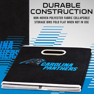Foto 4 | Contenedor De Almacenamiento Franklin Sports Nfl Carolina Panthers - Venta Internacional.