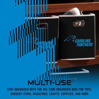Foto 5 | Contenedor De Almacenamiento Franklin Sports Nfl Carolina Panthers - Venta Internacional.