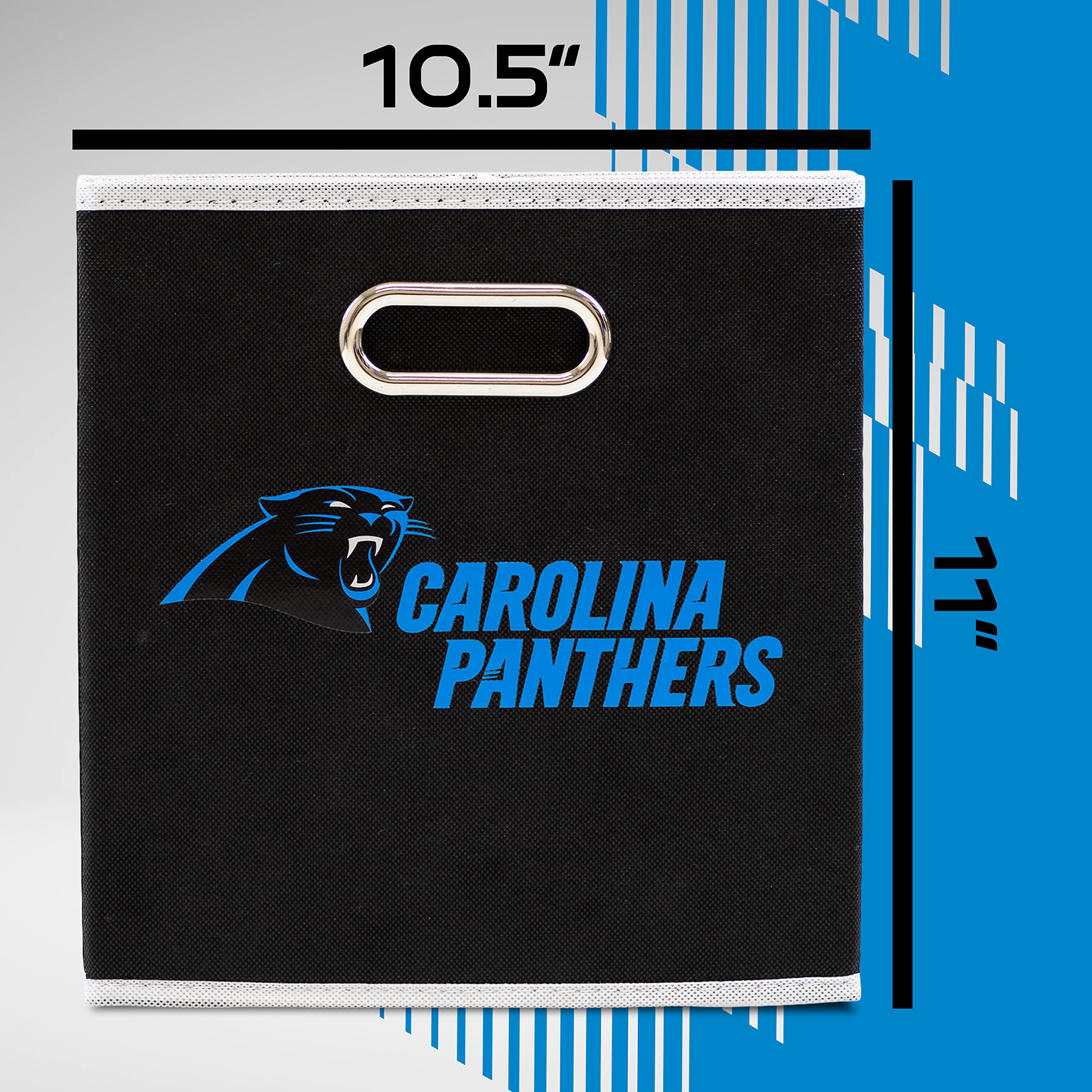 Foto 8 pulgar | Contenedor De Almacenamiento Franklin Sports Nfl Carolina Panthers - Venta Internacional.