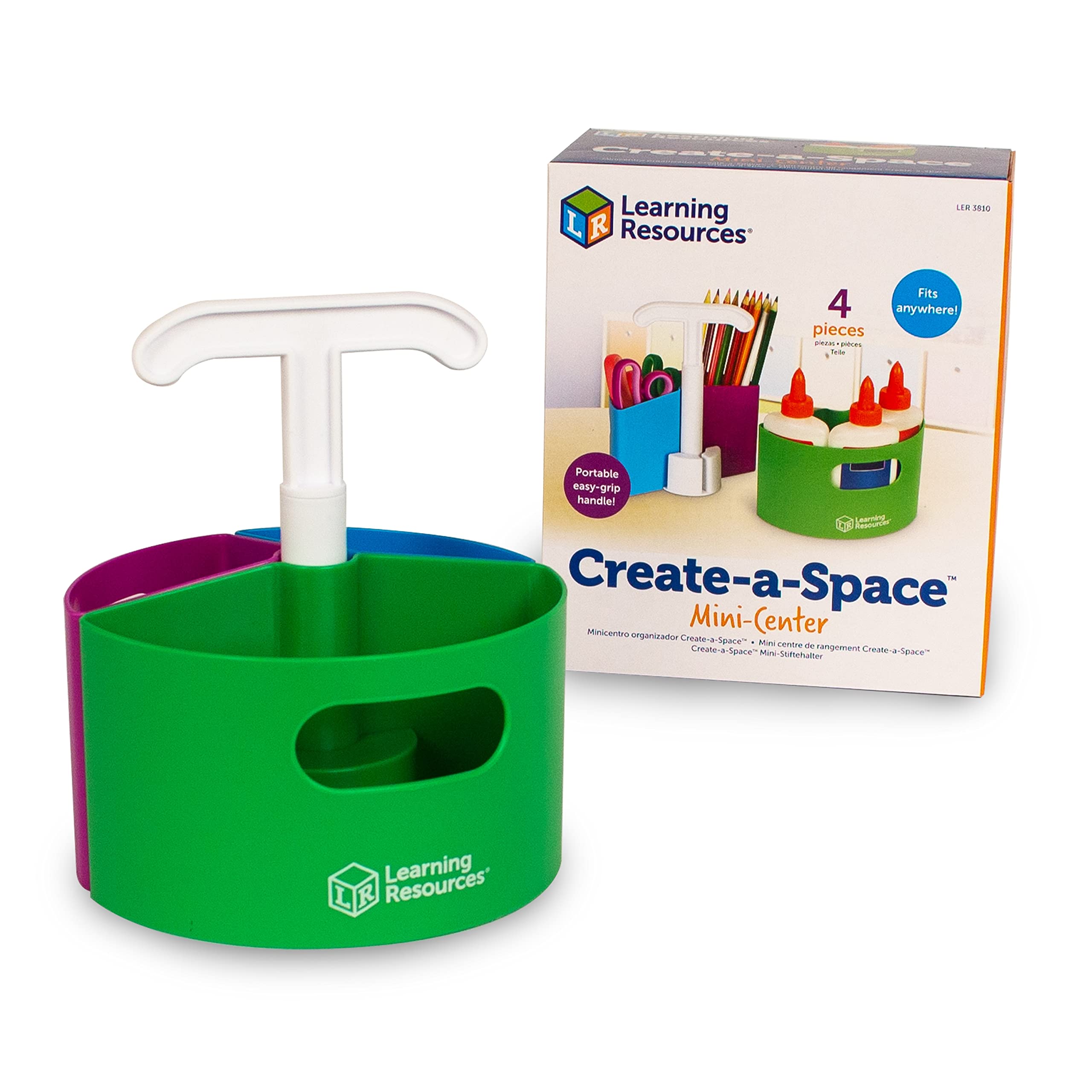 Set De 4 Piezas De Storage Mini Center Learning Resources Create-a-space - Venta Internacional.