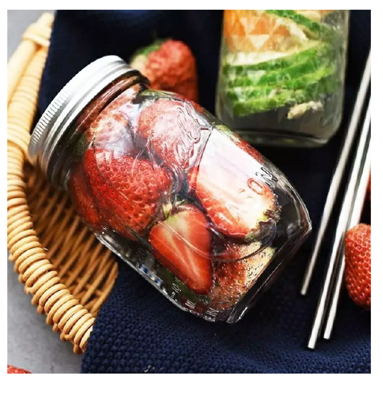 Foto 6 pulgar | Set 12 Pzs Mason Jar Ball Boca Regular 4oz, 8oz Y 16oz Transparente