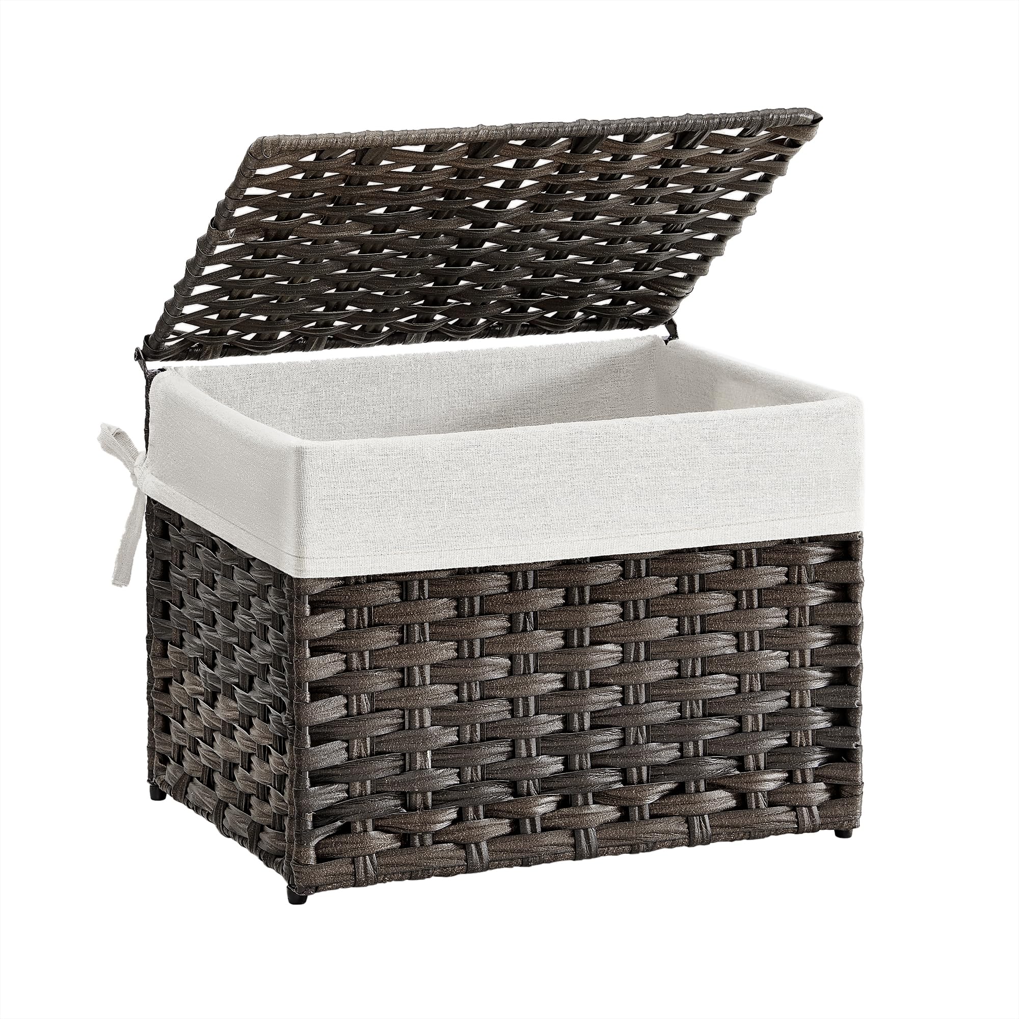 Foto 2 pulgar | Cesta De Almacenamiento Songmics 35 L Con Tapa, Plegable, Marrón Urst040k01 - Venta Internacional.