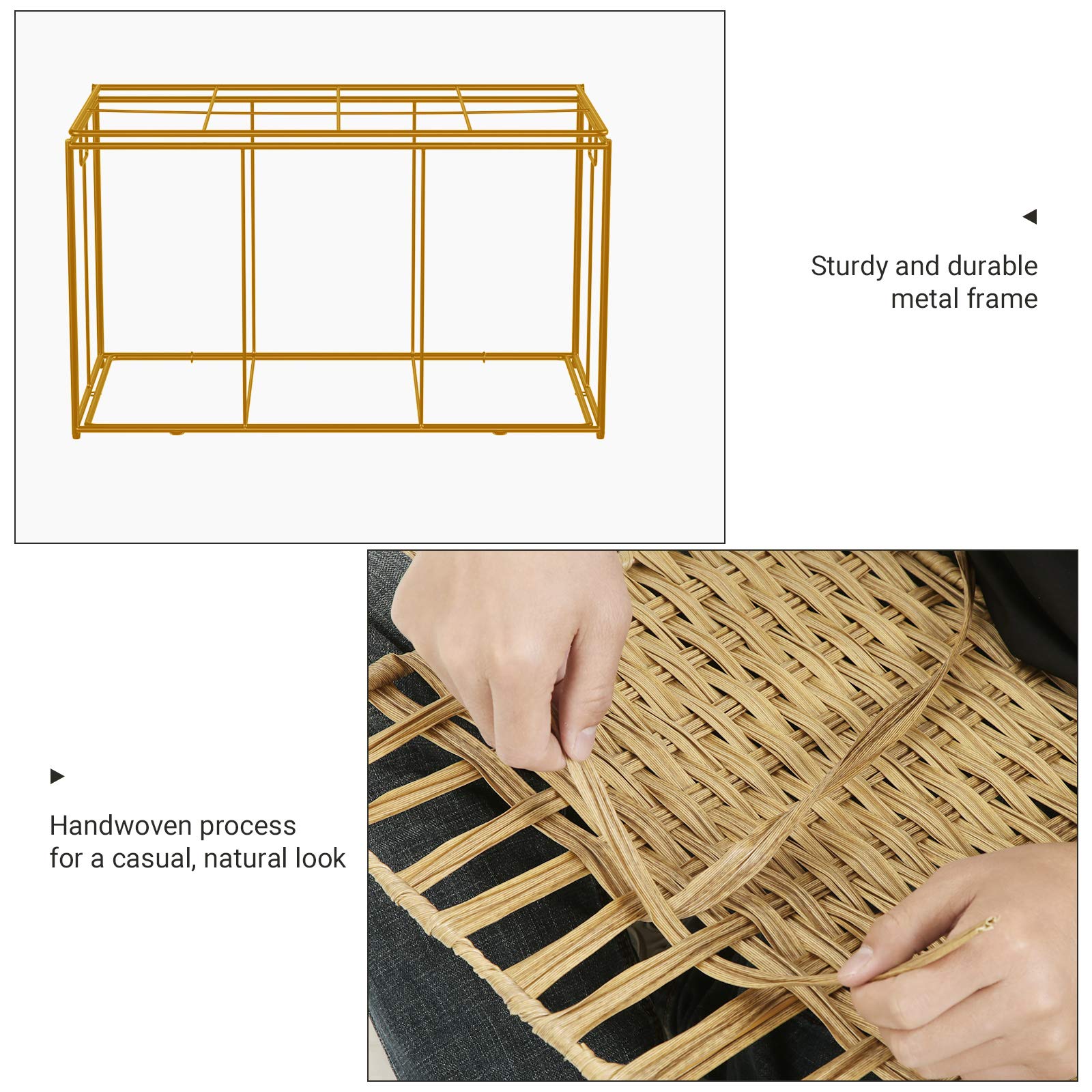 Foto 6 | Cesta de Almacenamiento Songmics 160l con Tapa Plegable - Venta Internacional