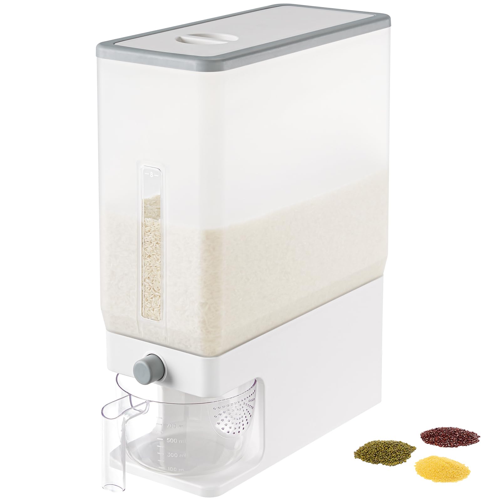 Foto 2 pulgar | Dispensador De Arroz Lifewit De 25,4 Libras (11,3 Kg) Sellado Sin Bpa - Venta Internacional.