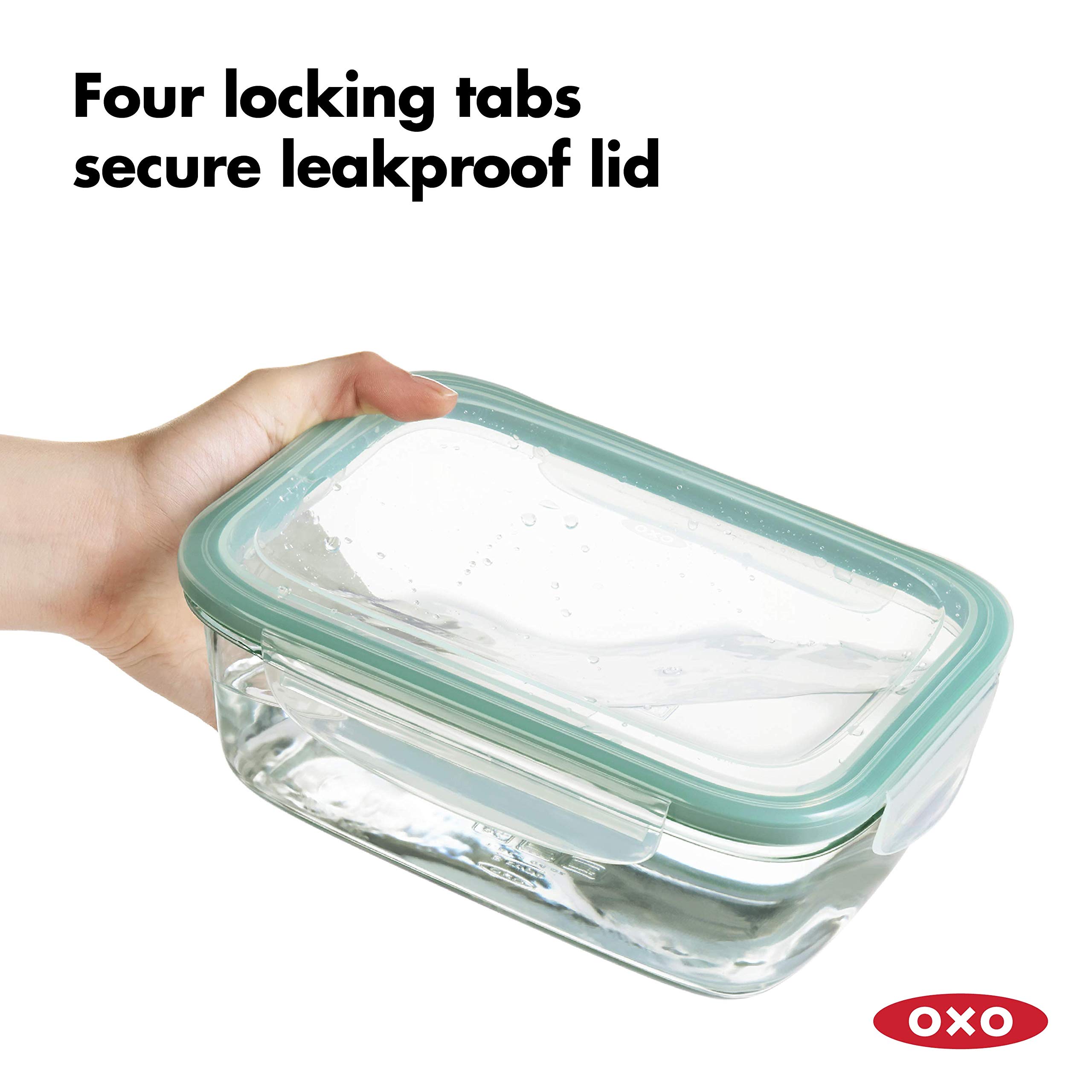 Foto 3 pulgar | Contenedor Oxo Good Grips Smart Seal Glass 1.9l - Venta Internacional.