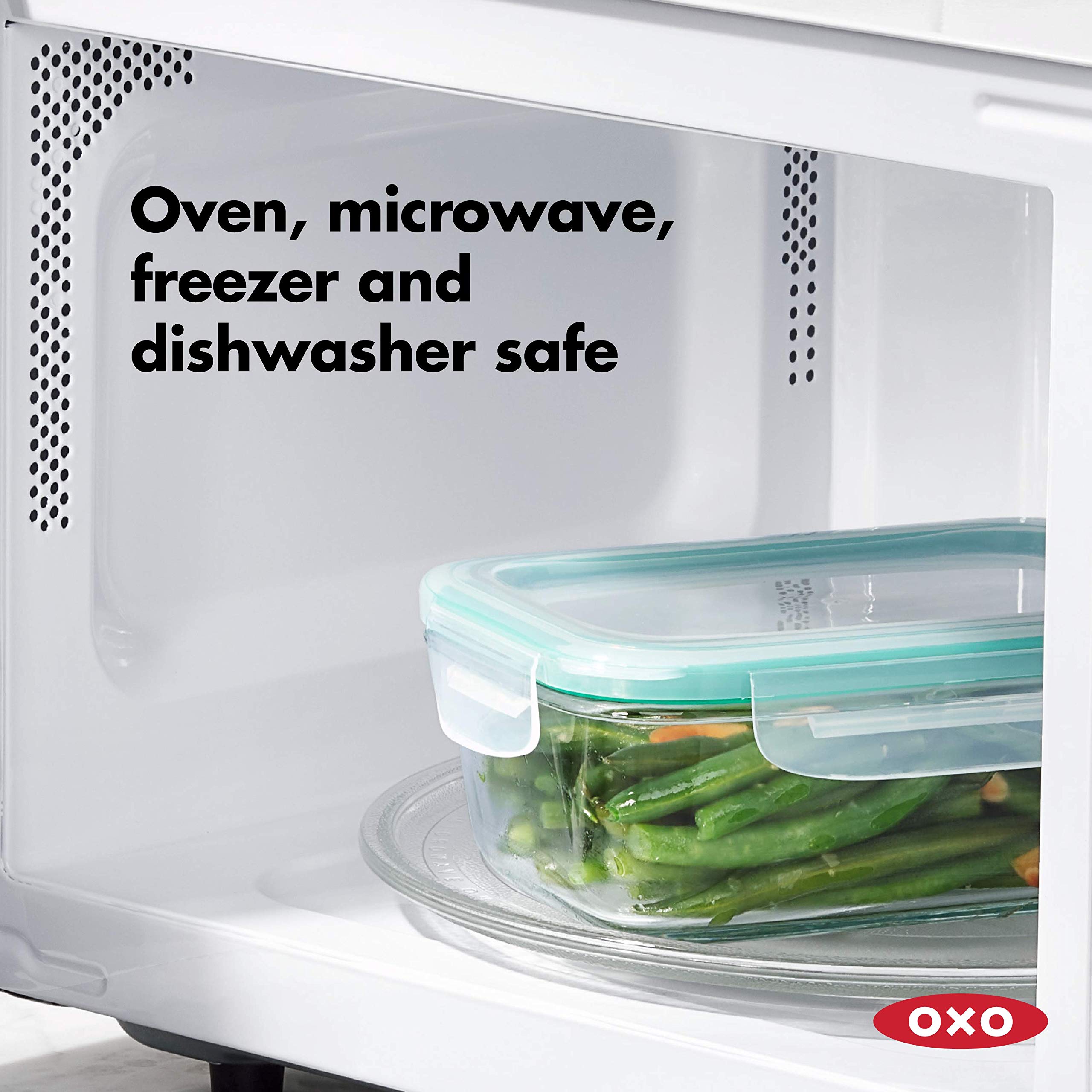 Foto 4 pulgar | Contenedor Oxo Good Grips Smart Seal Glass 1.9l - Venta Internacional.