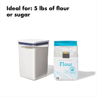 Foto 3 | Recipiente De Almacenamiento De Alimentos Oxo Good Grips Pop Big Square 4.2l - Venta Internacional.